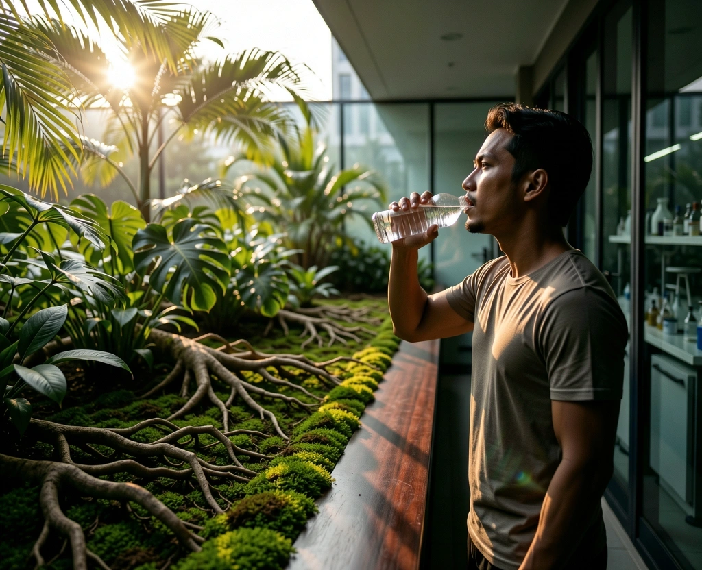 Men's healthy lifestyle in Indonesia